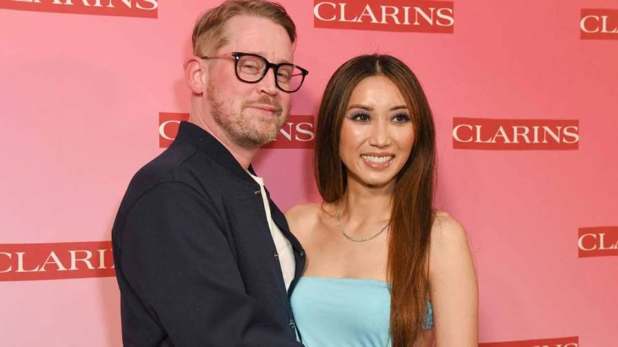 Brenda Song and Macaulay Culkin 