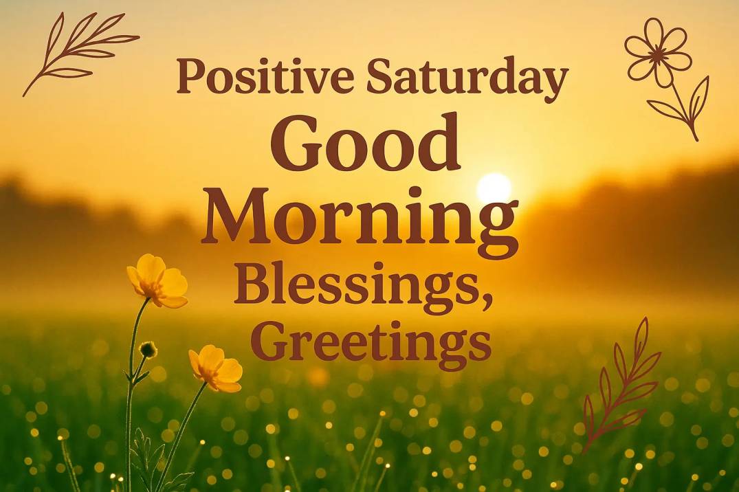 Saturday Blessings and Prayers